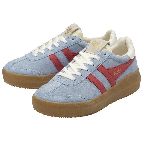 Gola - Athena Sneakers - 9 - Air / Coral / Off White / Gum - NEW - Picture 2 of 10